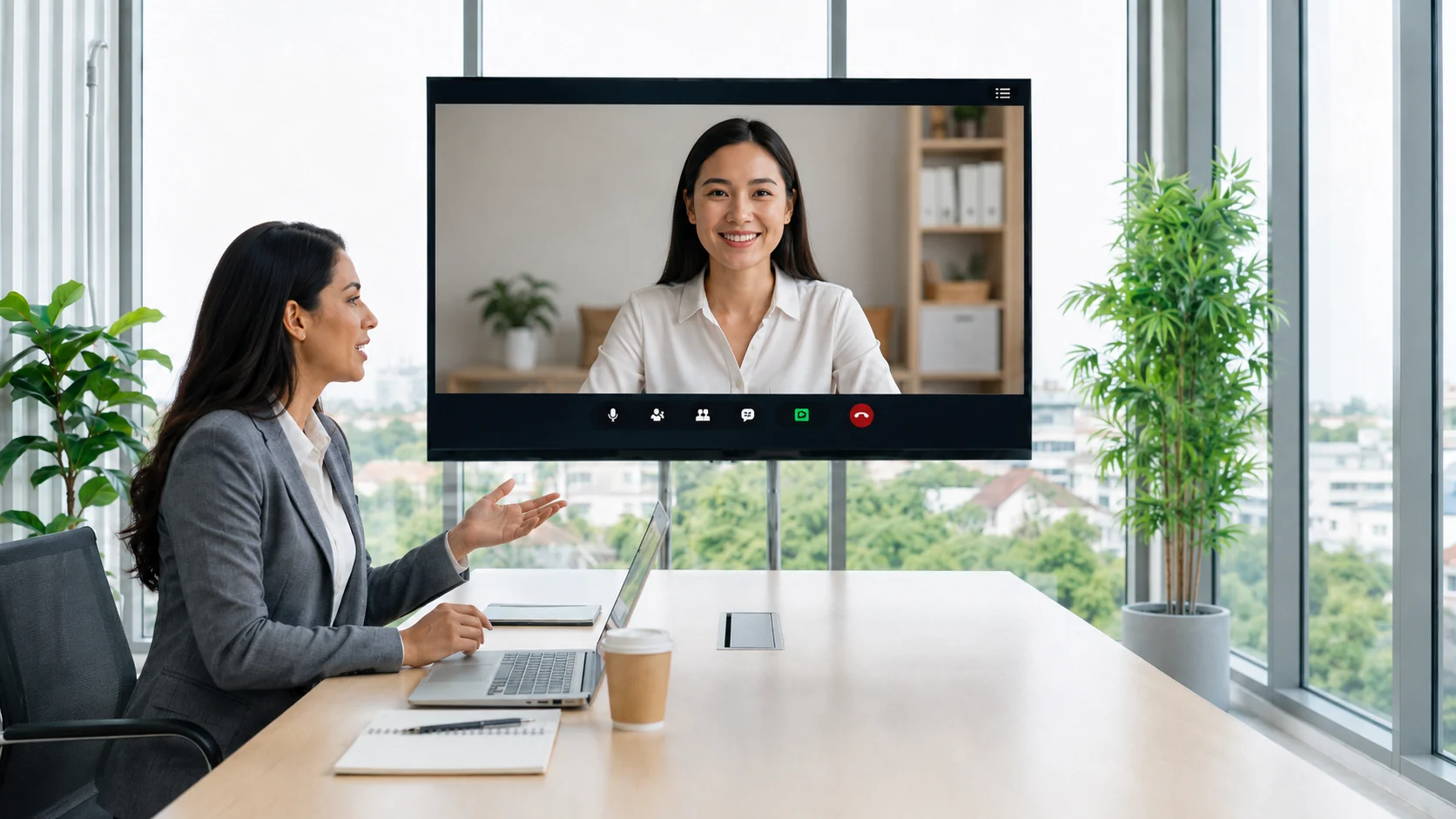 Konsultasi aplikasi custom jarak jauh melalui meeting online