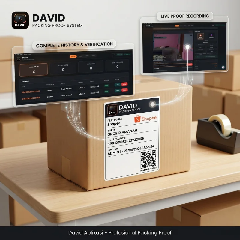 Tampilan DAVID Desktop 1